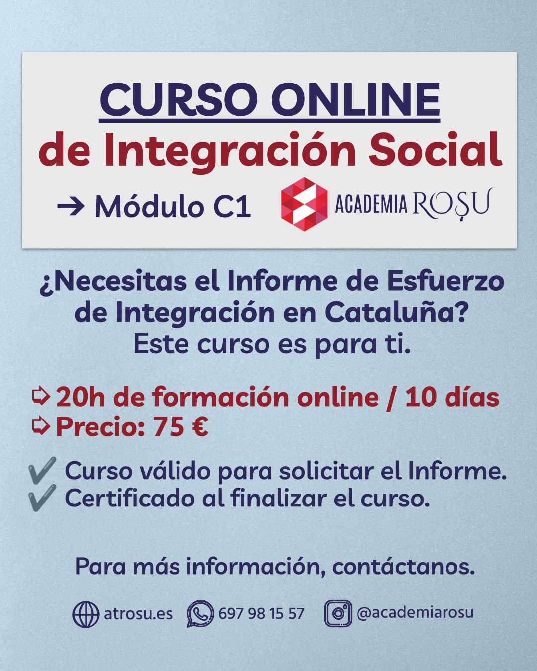 Curso Integración Módulo C1